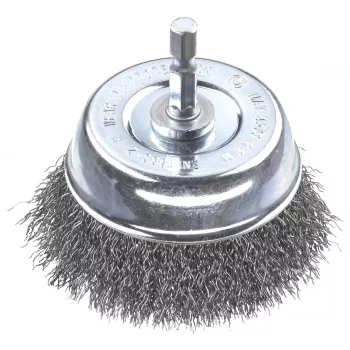 Perie oală kwb cu nod torsadat 0,3 mm 6 mm 7,5 cm metal piatră metal (606330)