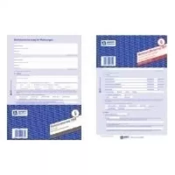 Contract de închiriere rezidențial standard AVERY Zweckform, formulare A4 de 4 pagini, pachet de 5 (2849)