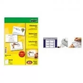 Cărți de vizită SIGEL DP939 alb intens 85 x 55 mm 200 g/m² 600 cărți (60 foi x 10)