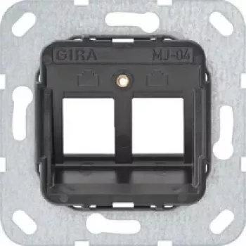 Inel de susținere Gira 560400 pentru Modular Jack 4, 2 module, antracit