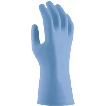 Uvex u-fit strong N2000 Mănuși de unică folosință din nitril, mărimea S, albastre, fără pudră 6096207