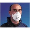 Mască respiratorie de unică folosință 3M Aura 9332+ FFP3 cu valvă Cool Flow, pachet de 10