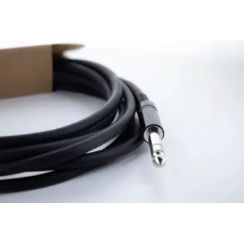 Cablu audio Cordial EM 1 MV XLR la jack TRS 6,3 mm 1 m negru 14810