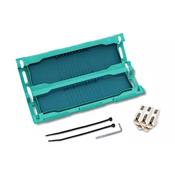 Marcaj de cablu cu clipsare HellermannTyton WIC1-0 verde 0, PP, 1,5-2,5 mm 435-00656