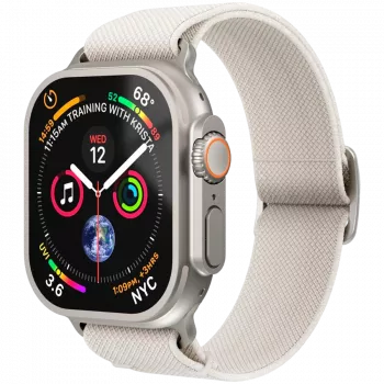 Curea VONMÄHLEN Classic Nylon Loop 44, 45, 46, 49 mm, mărime unică, crem