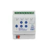 Actuator de comutare MDT AMS-0416.03 KNX cu 4 canale, 16 A, 4 TE șină DIN