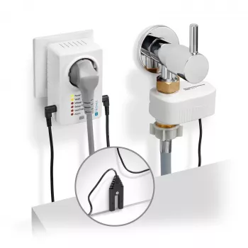 Detector de apă alimentat de la rețea H-Tronic 1114725 cu senzor extern