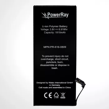 Acumulator PowerRay PR-616-0809 pentru iPhone 6, 1810 mAh, bulk