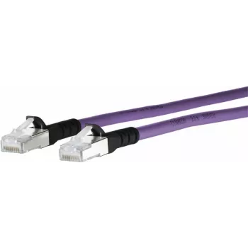 Cablu de rețea METZ CONNECT 1308451009-E Cat6a S/FTP, 1 m, violet