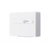 Placă adaptor goală METZ BTR NETCOM OpDAT ADT pentru 4x SC Simplex / 2x LC Duplex, alb pur 1501100000HC