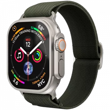 VONMÄHLEN Classic Nylon Loop 44, 45, 46, 49mm mărime unică, oliv