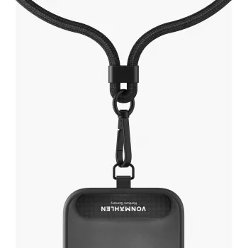VONMAEHLEN Infinity Go lanț universal pentru telefon negru - reglabil până la 150 cm
