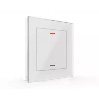 Senzor tactil din sticlă MDT BE-GTL10W.01 Glass Touch Sensor II Light 1 circuit RGBW, alb