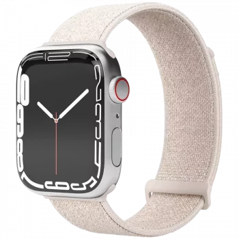 VONMÄHLEN Fitness Loop 2 Curea de ceas pentru Apple Watch 40/41/42mm, crem