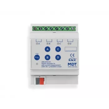 MDT actuator de comutare cu 4 canale, 4TE șină DIN, 16/20 A, 230 V AMI-0416.03