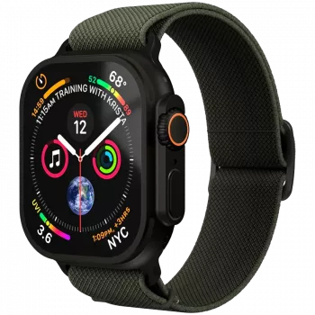VONMÄHLEN Classic Nylon Loop 40, 41, 42mm mărime unică, oliv negru
