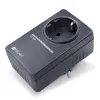 Limitator de curent de pornire H-Tronic 1114730 SCL 3680 IP20, 16 A, 3680 W, adaptor ștecher Schuko, negru