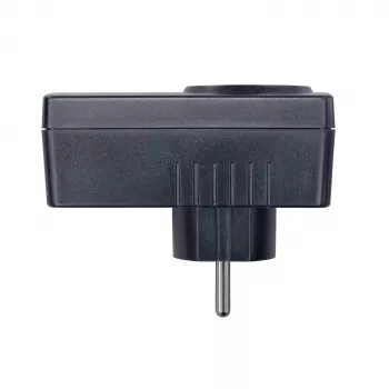 Limitator de curent de pornire H-Tronic 1114730 SCL 3680 IP20, 16 A, 3680 W, adaptor ștecher Schuko, negru