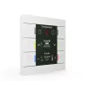 Centru de control inteligent MDT BE-BZS86.01 86mm plastic alb pur lucios