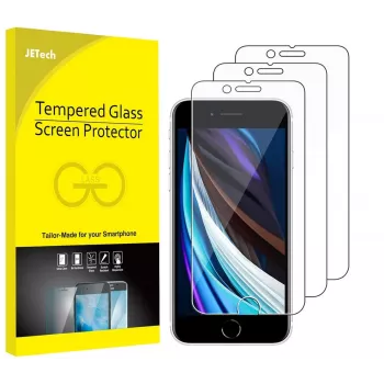 Protecție ecran din sticlă călită JETech pentru iPhone SE 3/2 (2022/2020) 4,7