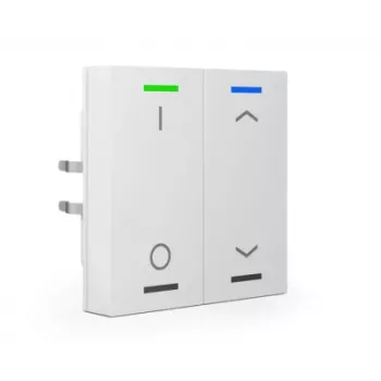 Senzor tactil MDT technologies Light 63 cu 2 canale RGBW, alb studio, neted BE-TAL6302.D1