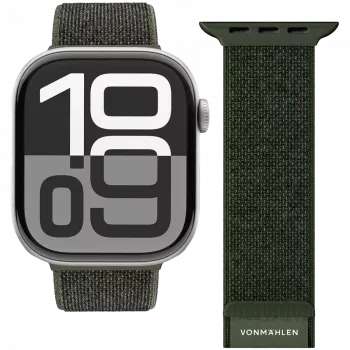 Curea fitness VONMÄHLEN Fitness Loop 2 40, 41, 42mm, mărime unică, oliv