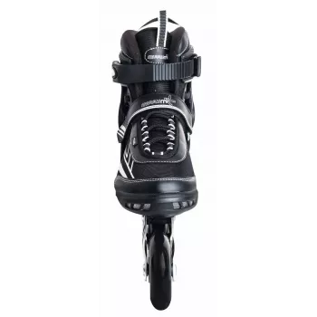 Role MUUWMI AU 442, mărime EU 42, negru/alb, rulmenți ABEC 7, roți 80mm, cadru din aluminiu