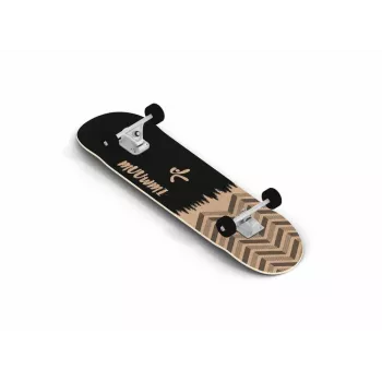 Skateboard complet MUUWMI AU 541, deck din arțar canadian 31 x 8 inch, rulmenți ABEC 7, temă pădure