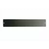 Panou orb pentru rack 19 inch IT-BUDGET cu intrare cabluri, 1U, negru, pentru dulapuri SWA cu pereți laterali detașabili 90ITB19WSBPKES