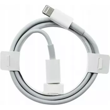 Cablu de date și încărcare CYOO Lightning 1m, alb, pentru Apple iPhone X, 11, 12, 13 (CY122526)