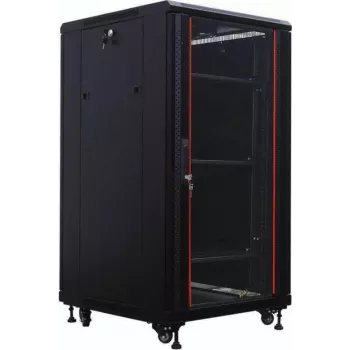 Rack server IT-BUDGET 19 inch SRK 27U 600x1000 mm flatpack negru 90ITB19SRK27610GSN