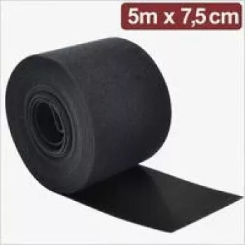 Rolă de cleme de cablu cu arici Quadrios 24CA311 5 m x 7,5 cm negru