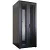 Rack de server 19 inch IT-BUDGET SRK - 42U - 800x1000 mm - uși duble perforate față și spate - canale de cabluri - montat - negru 99ITB19SRK42810DTSNM