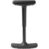 Taburet rotativ TRENDOFFICE BY DAUPHIN to-swift negru (șezut din material textil, bază din aluminiu lustruit, reglaj înălțime 420-550 mm) 9299KGSFWKGSS73GSR10UGS165033