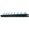 Liebernetz 19 inch 1U Rack Fan Unit, Horizontal Intake, 95 m³/h, 12V DC, 34 dB, Black (90LN19LUE1HE8B)
