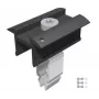 Schletter Rapid16 Clemă de împământare pentru module PV 30-40 mm, aluminiu anodizat negru (131121-901)