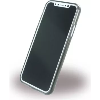 Husă din silicon ultra subțire CYOO pentru Apple iPhone X - neagră