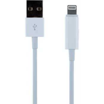 Cablu adaptor 2 în 1 Lightning pentru încărcare și audio CYOO - alb