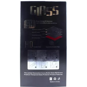 Folie de protecție din sticlă călită 9D CYOO CY120707 pentru Huawei P30 - negru