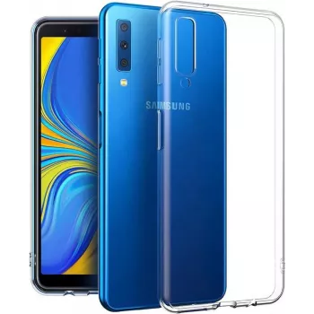 CYOO Silicone Case for Samsung Galaxy A7 (2018) SM-A750F - Ultra-Thin Transparent