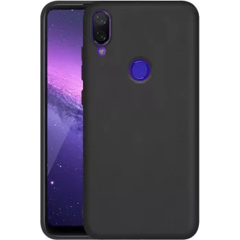 CYOO Premium Liquid Silicone Hard Cover Case for Huawei P20 Lite - Black