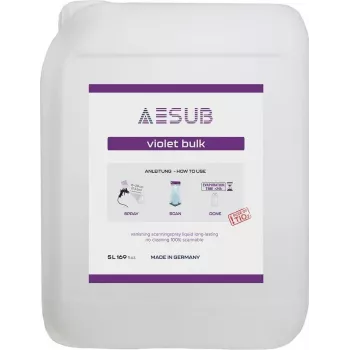 Spray pentru scanare 3D cu dispariție AESUB Violet Bulk 5L, AESVB502