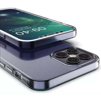 Husă ultra-slim CYOO pentru Apple iPhone 12 Mini, transparentă (CY121995)