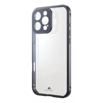 Husă Black Rock Cover 360° din sticlă pentru Apple iPhone 16 Pro Max, neagră (00228100)