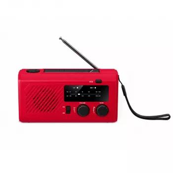 Radio portabil retro Reflexion TRA2755 roșu cu tuner FM/AM