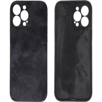 CYOO Alcantara Soft Case for Apple iPhone 14 - Black CY122784