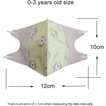 CYOO Disposable Face Mask for Girls 0-3 Years CY121626