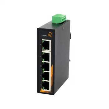 Switch Gigabit Ethernet EXSYS EX-6220 cu 5 porturi, unmanaged, 10/100/1000 Mbps, carcasă metalică