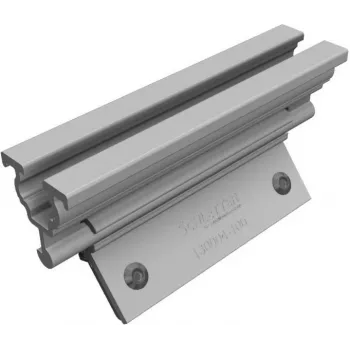 Schletter Solar ClampFit 130004-200 Universal Module Clamp for Framed PV Modules (30-50 mm), Black Anodized Aluminum