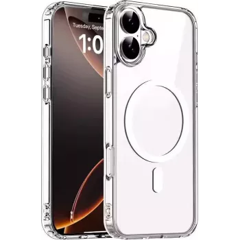 Husă MagSafe CYOO pentru iPhone 16 Plus, neagră (CY123612)